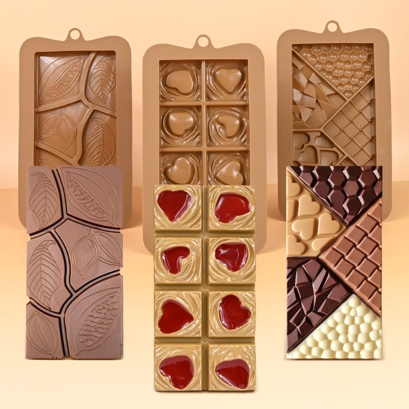 Soap Making Kit Amazon - 3Style Irregular Silicone Chocolate Baking Mold