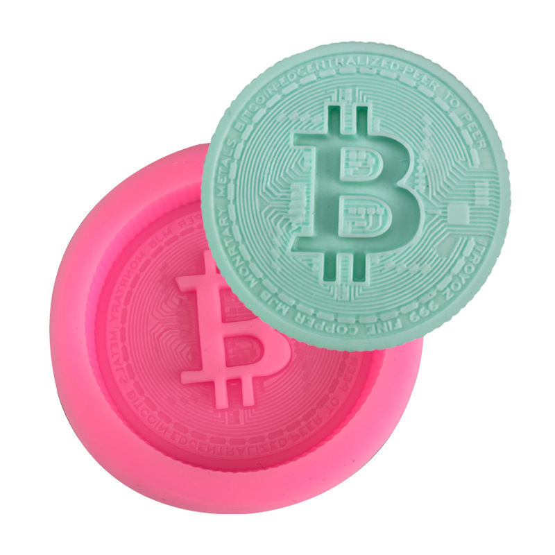 Soap Making Kit - 1/3Pcs Currency Logo Soap Silicone Cake