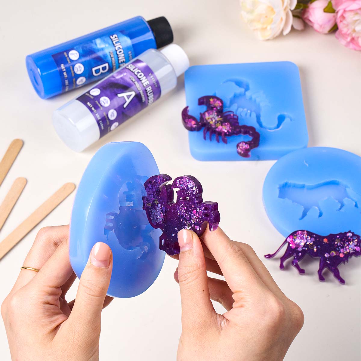 118ml/296ml Silicone Mold Maki - Soap Making Kit ulasan dan harga