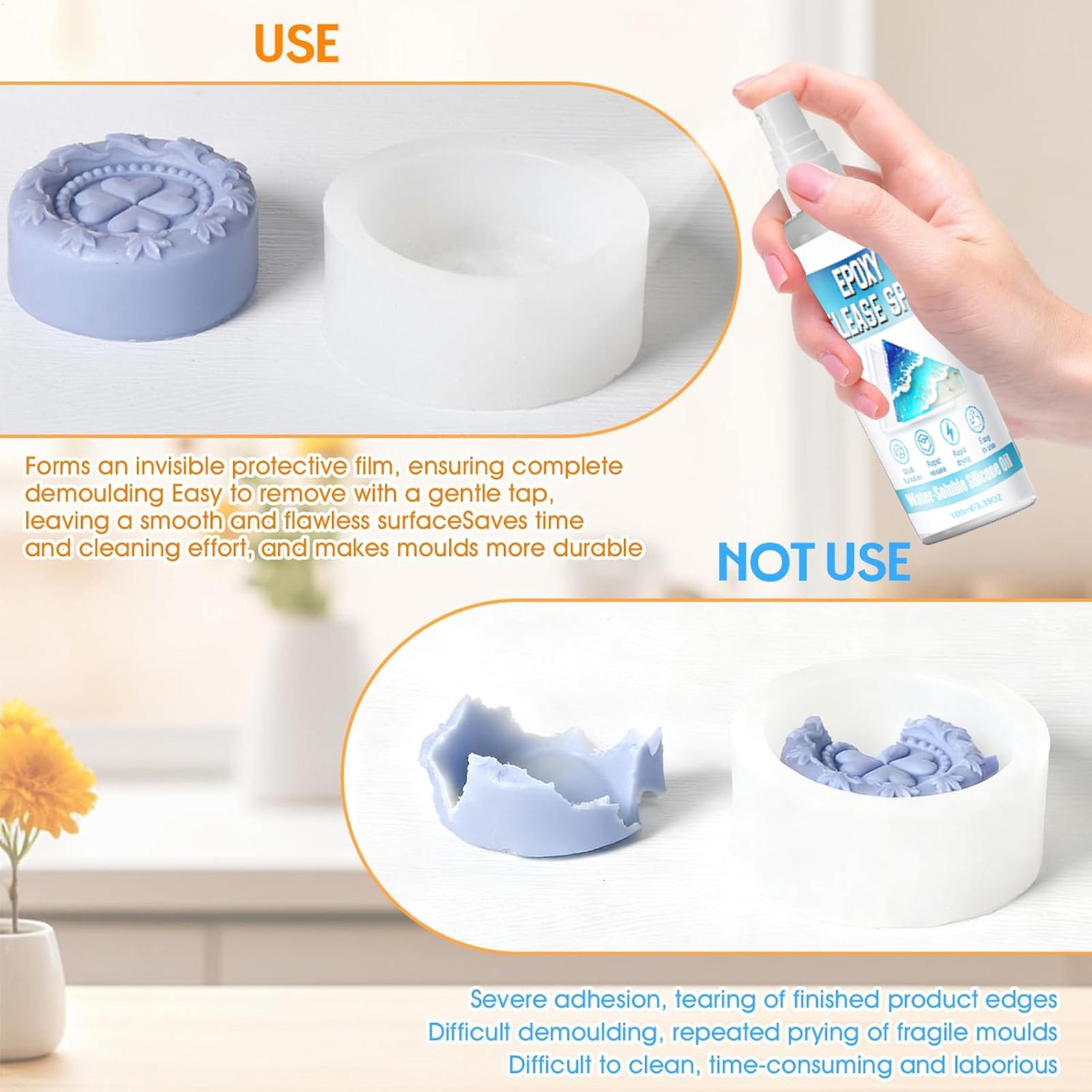 100ml Silicone Release Spray E - Soap Making Kit ulasan dan harga