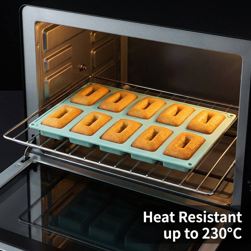 Non-stick 10-Hole Rectangle Si - Soap Making Kit ulasan dan harga