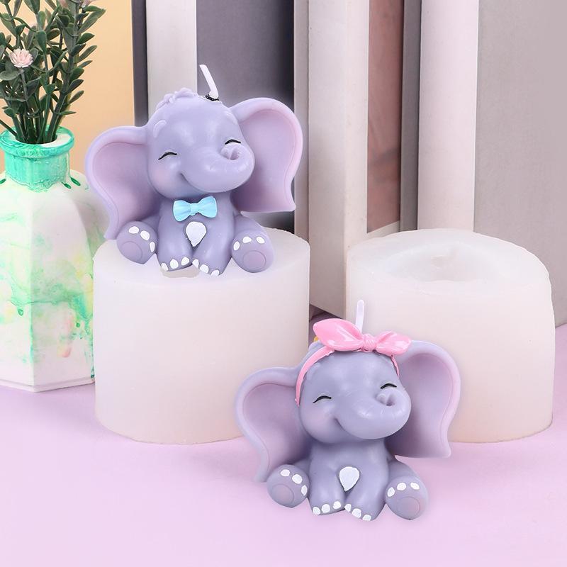 Cute 3D Elephant Silicone Cand - Soap Making Kit ulasan dan harga