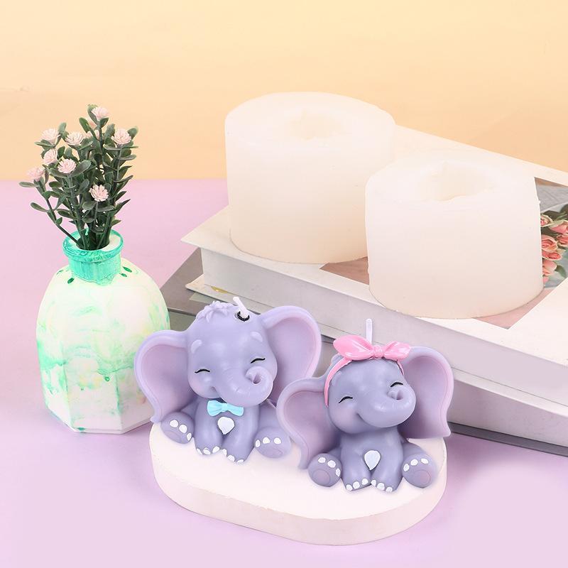 Cute 3D Elephant Silicone Cand - Soap Making Kit ulasan dan harga