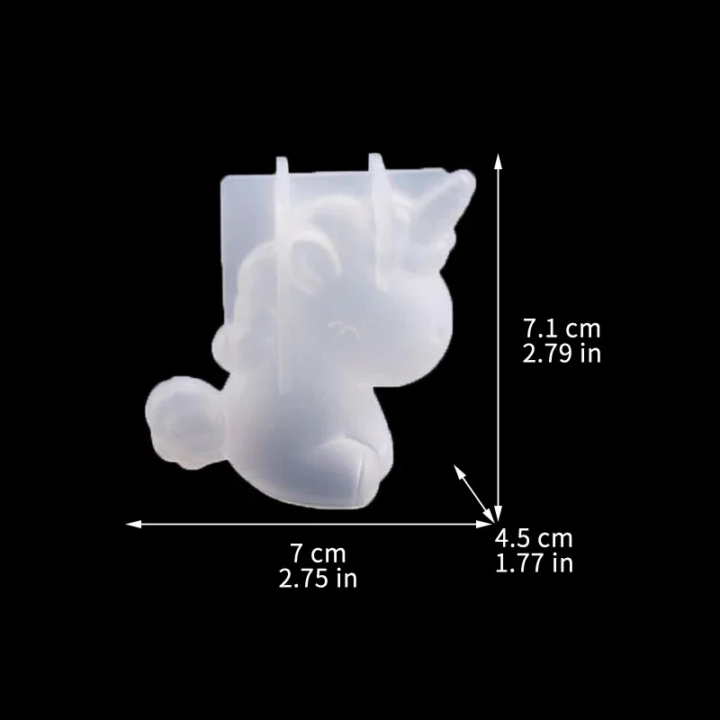 3D Geometric Silicone Unicorn  - Soap Making Kit ulasan dan harga