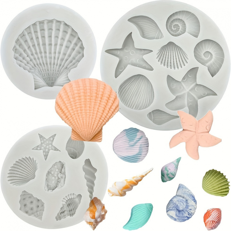 3pcs/set, Shell Mold Set, Irre - Soap Making Kit Amazon ulasan dan harga