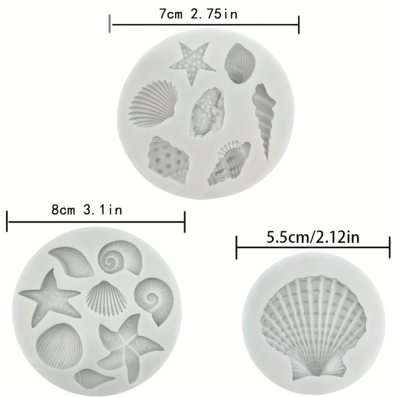 3pcs/set, Shell Mold Set, Irre - Soap Making Kit Amazon ulasan dan harga