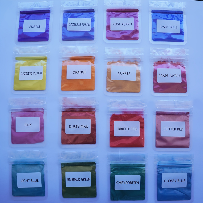 16Color Mica Powder Set，Per Pa - Soap Making Kit Amazon ulasan dan harga