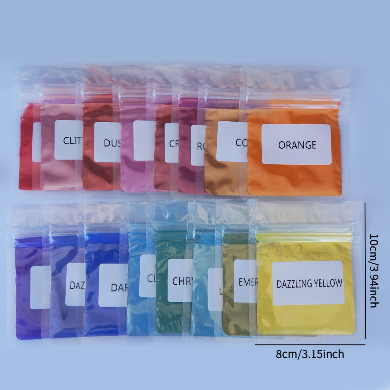 16Color Mica Powder Set，Per Pa - Soap Making Kit Amazon ulasan dan harga