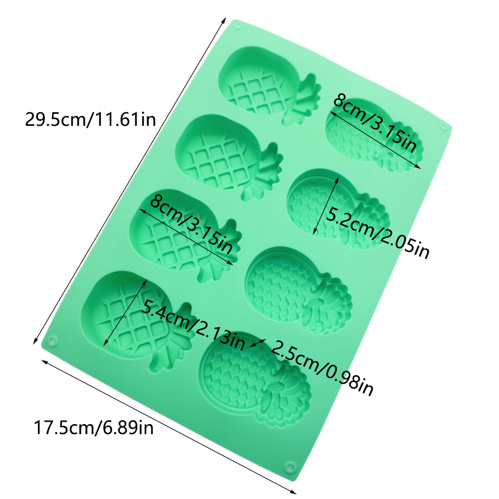 Pineapple Shape Silicone Cake  - Soap Making Kit ulasan dan harga