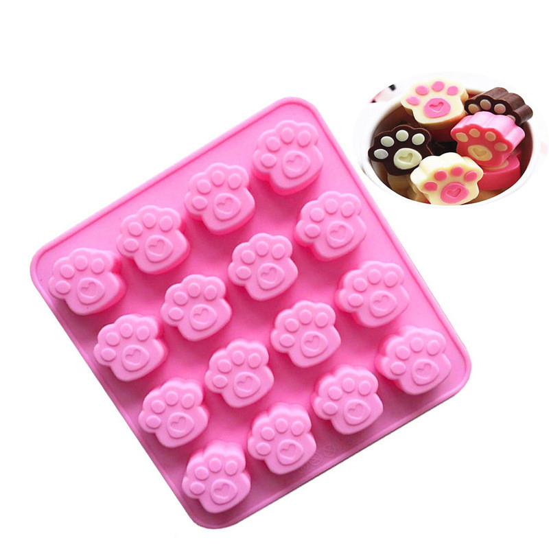 Cat Claw Shape Chocolate Silic - Soap Making Kit ulasan dan harga